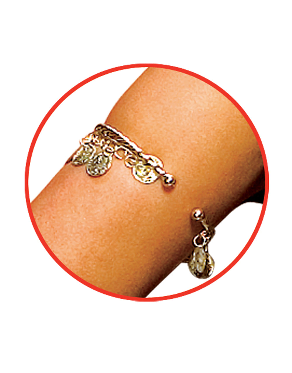 300 Spartan bracelet costume accessory for women.