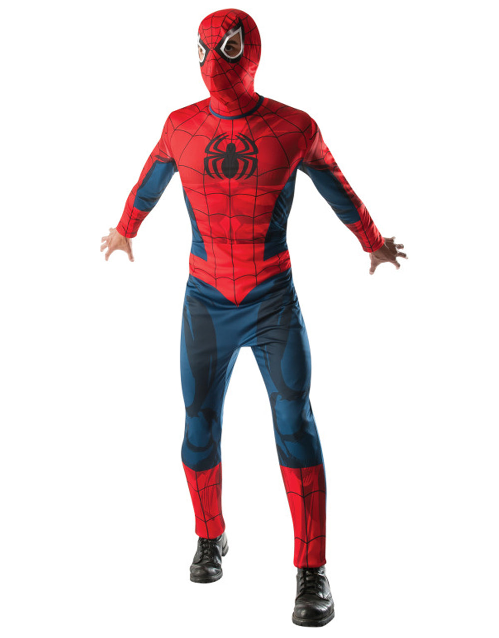 Marvel Comics Spider-Man classic costume for adults.