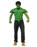 Marvel Comics Hulk deluxe padded chest top costume for adults.