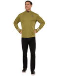Star Trek Captain Kirk uniform top costume for adults.