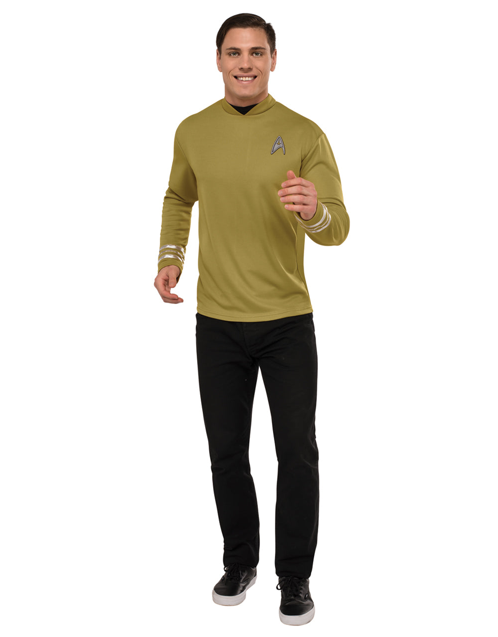 Star Trek Captain Kirk uniform top costume for adults.