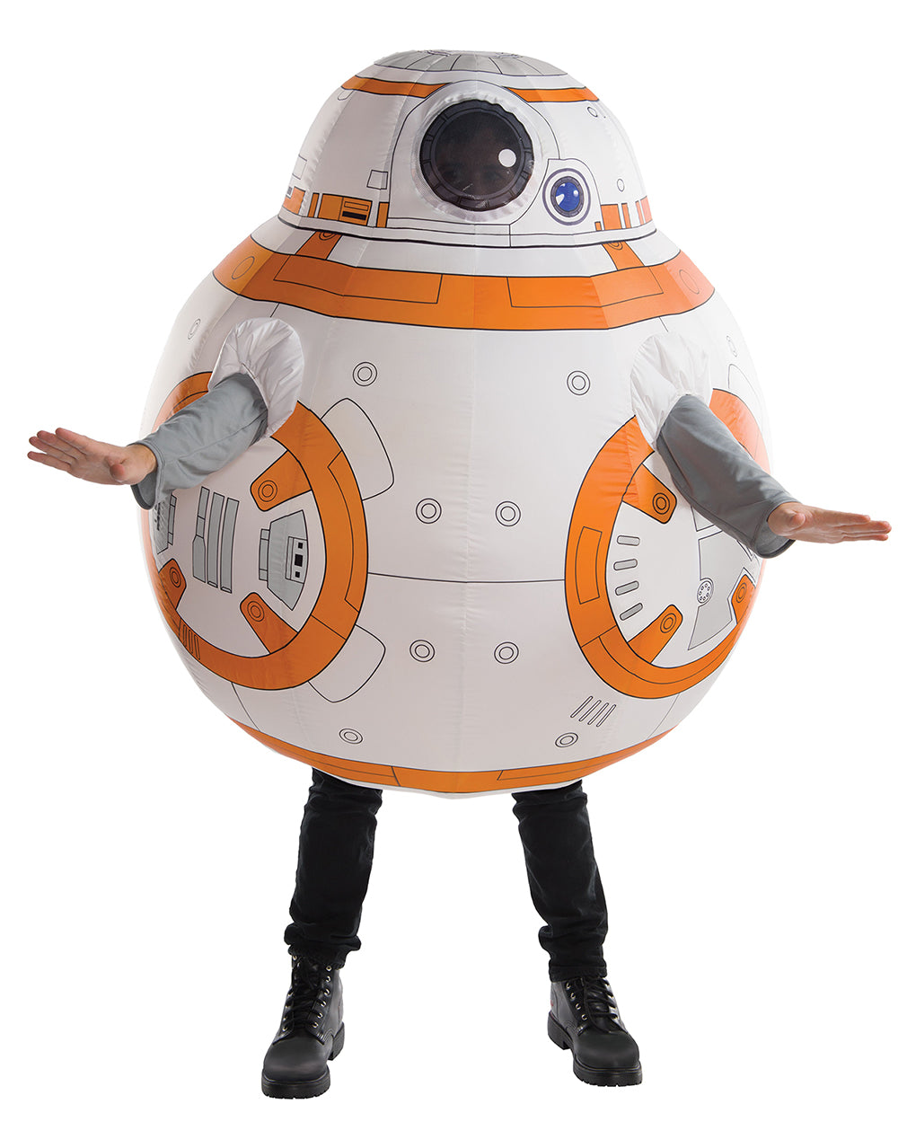 Star Wars BB-8 inflatable costume for adults.