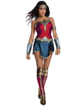 Justice League Wonder Woman costume for women.