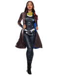 Gamora Costume, Womens Coat Guardians of the Galaxy Vol 2. Outfit