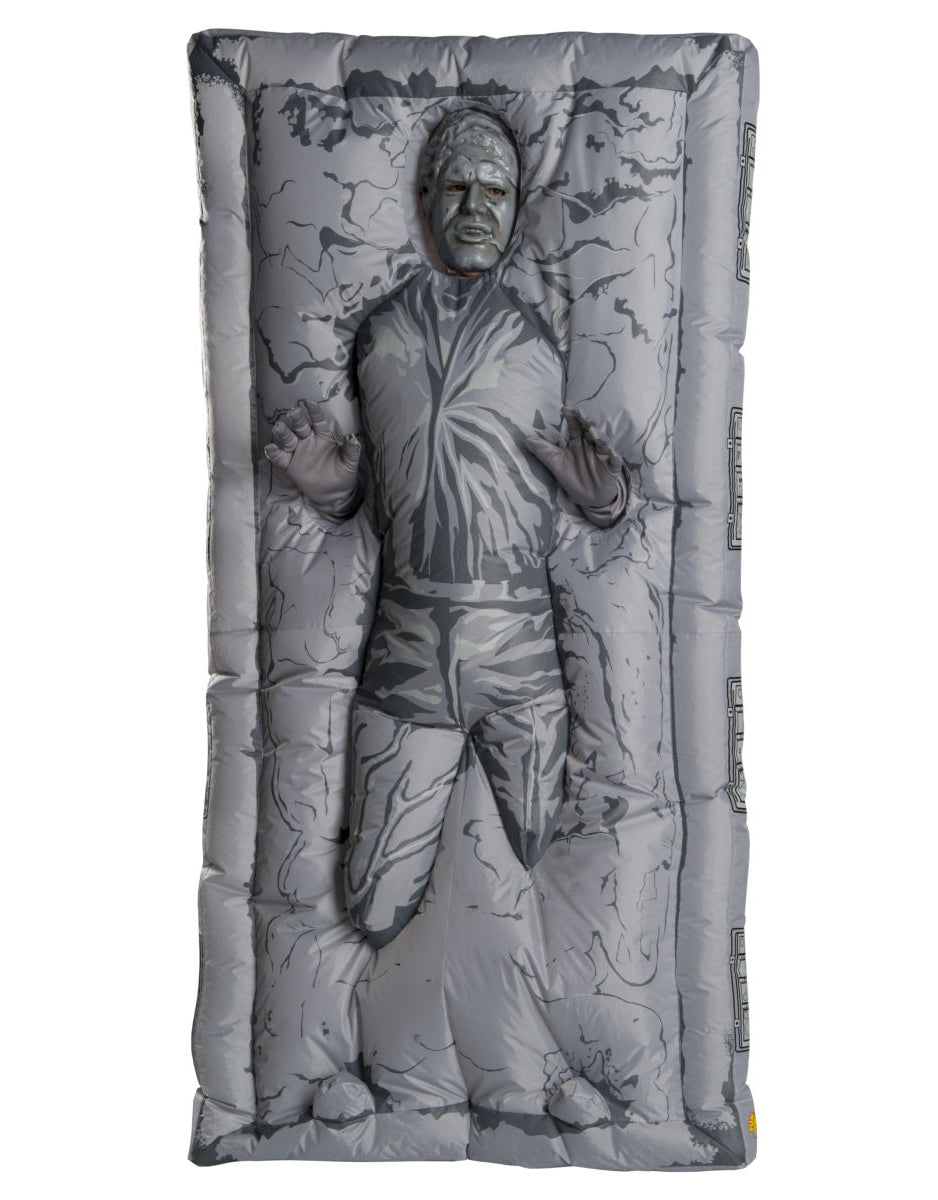 Star Wars Han Solo in Carbonite inflatable costume for adults.