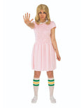 Stranger Things Eleven dress costume for women.