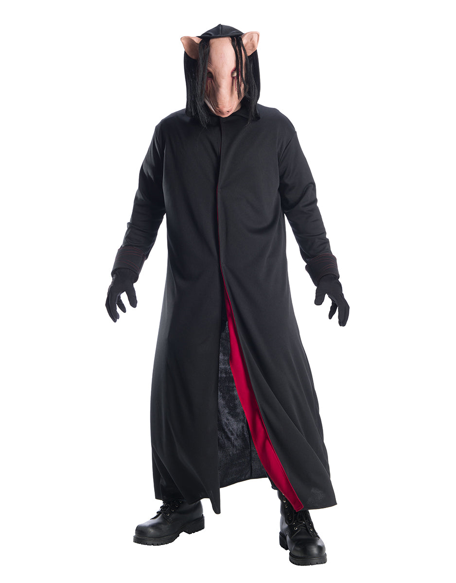 Saw Jigsaw pig face costume for adults.