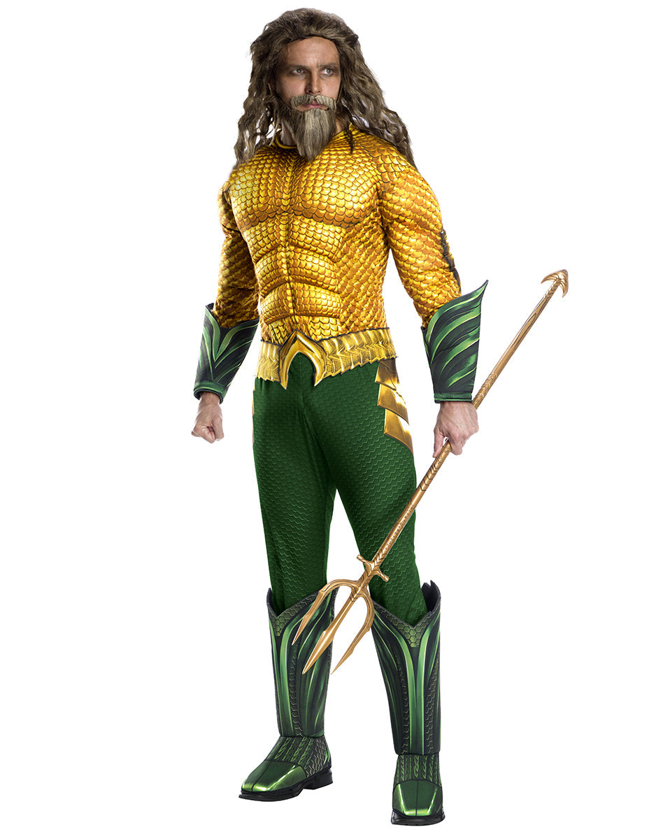 Aquaman deluxe costume for adults.