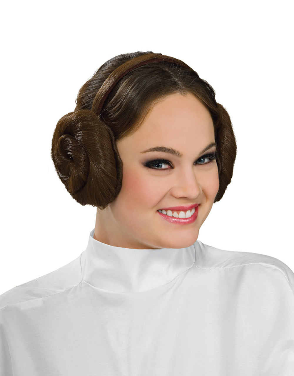 Star Wars Princess Leia hair buns headband costume accessory for women.