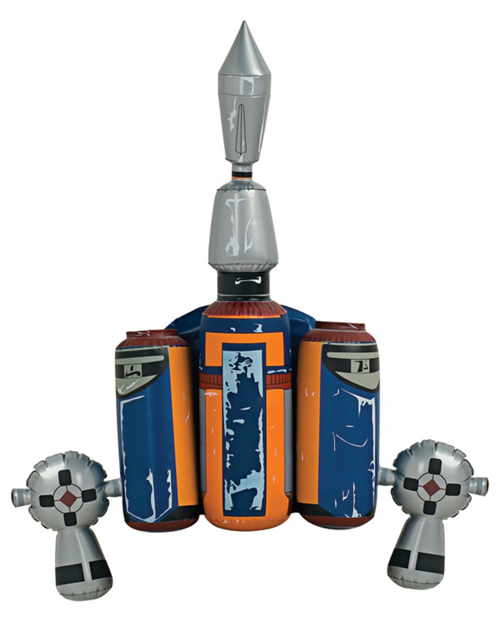 Star Wars Boba Fett inflatable jetpack costume accessory for kids.