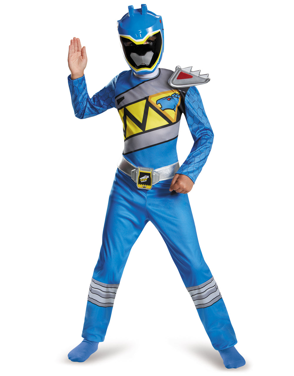 Power Rangers Dino Charge Blue Ranger costume for kids.