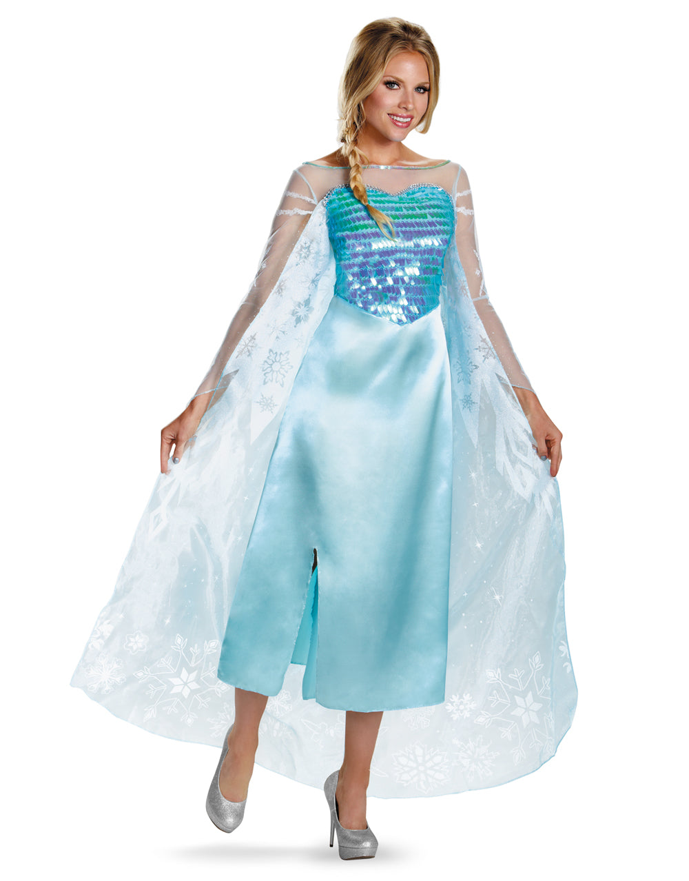 Frozen Elsa deluxe costume for women.