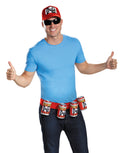 The Simpsons Duffman kit costume accessory for adults.