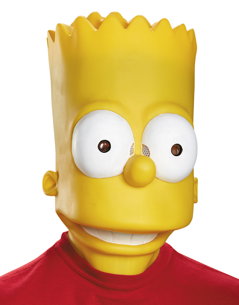 The Simpsons Bart mask costume accessory for adults.