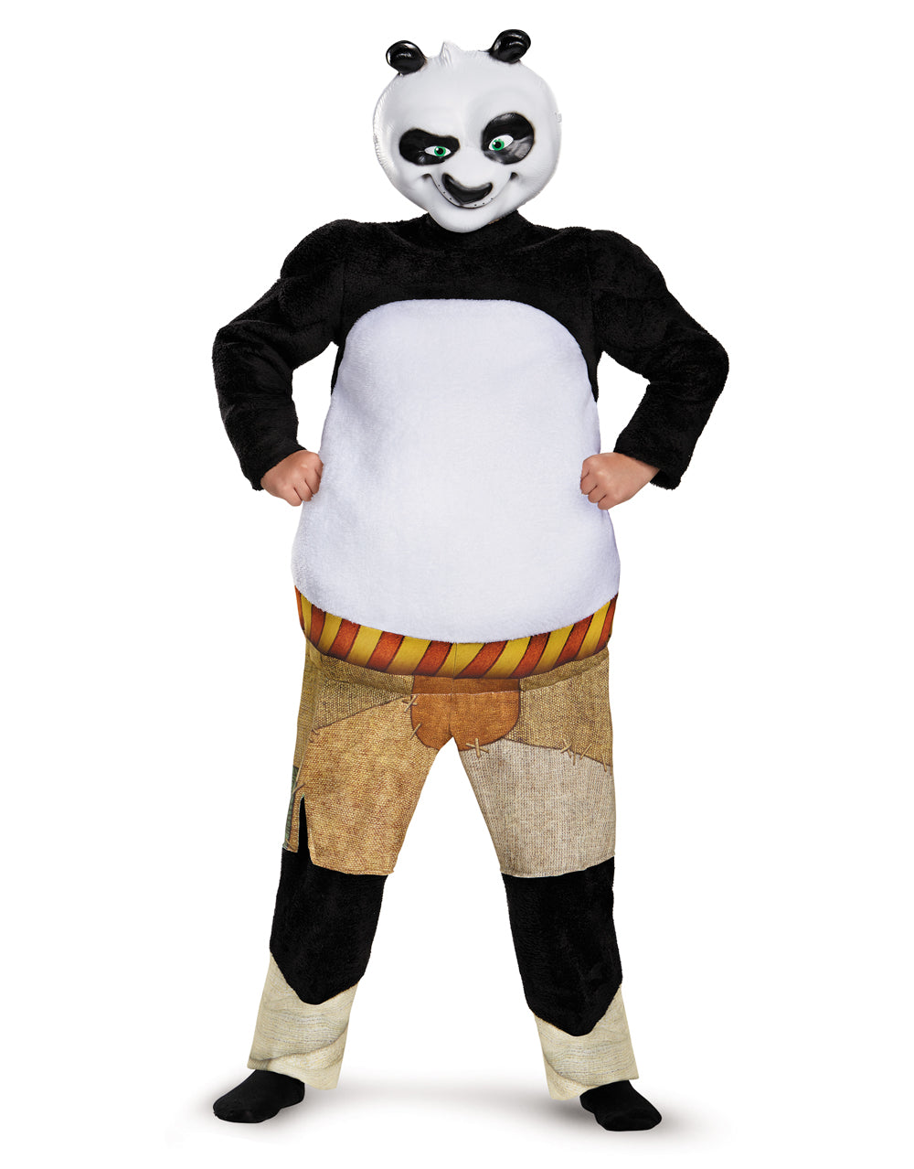 Kung Fu Panda Po deluxe muscle costume for kids.