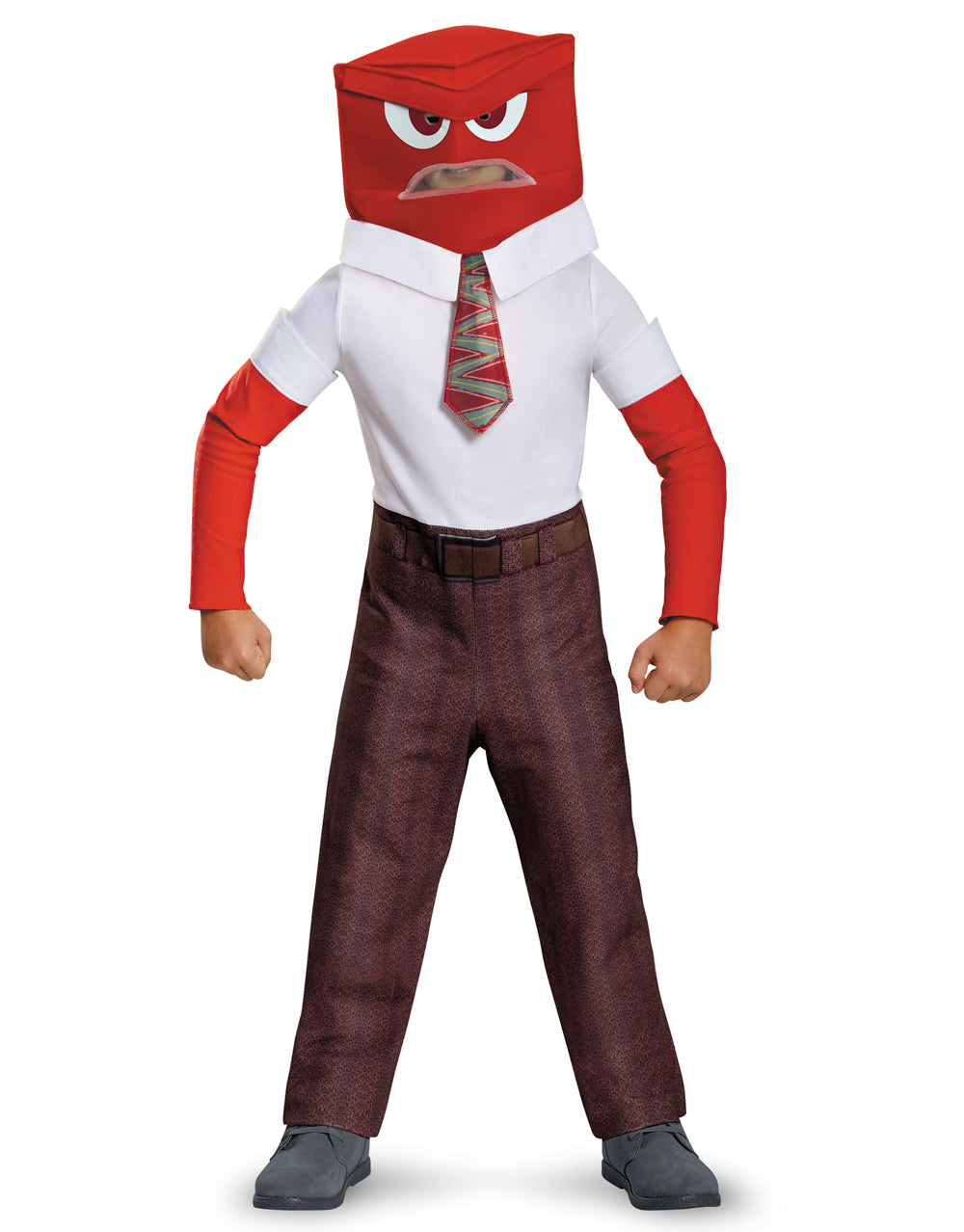 Inside Out Anger classic costume for kids.
