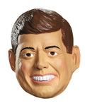 President John F. Kennedy latex mask costume accessory for adults.