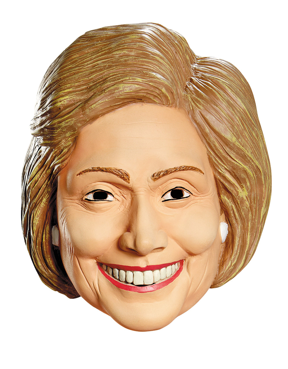 Hillary Clinton deluxe full mask costume accessory for adults.