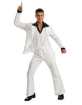 Saturday Night Fever white suit costume for adults.