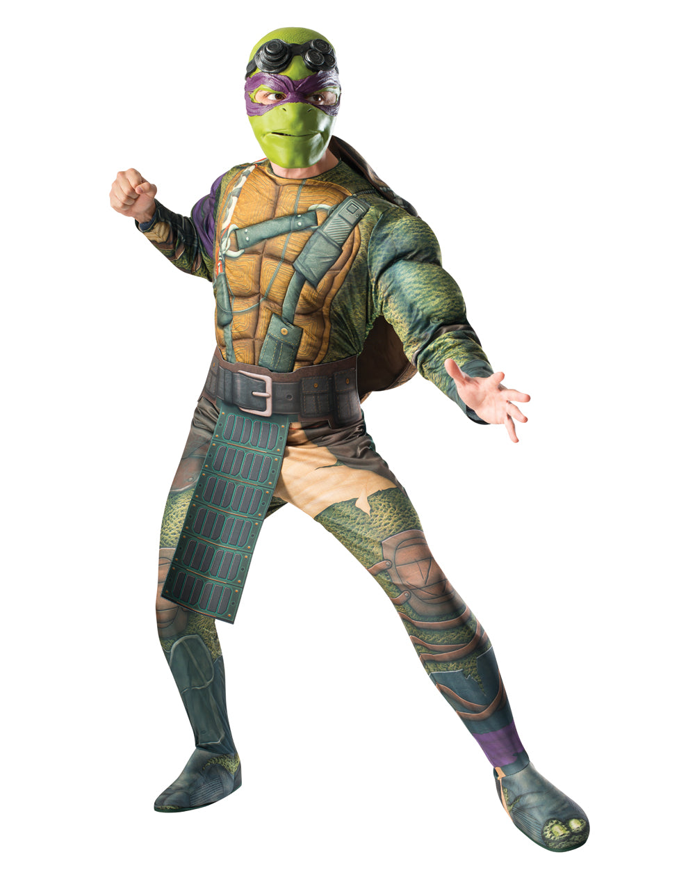 Teenage Mutant Ninja Turtles Donatello deluxe movie costume for adults.