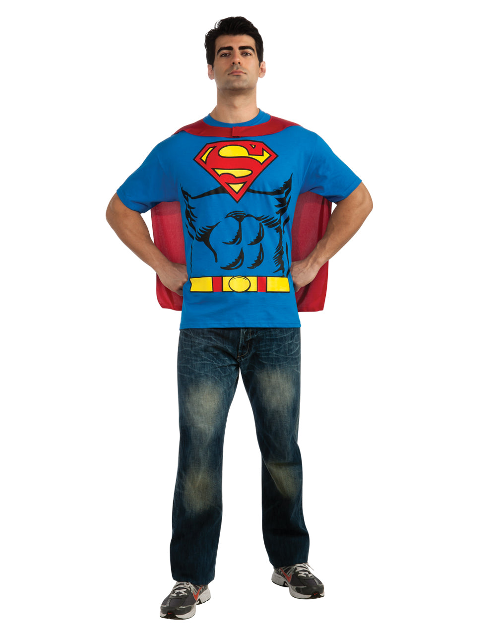 DC Comics Superman costume top for adults.
