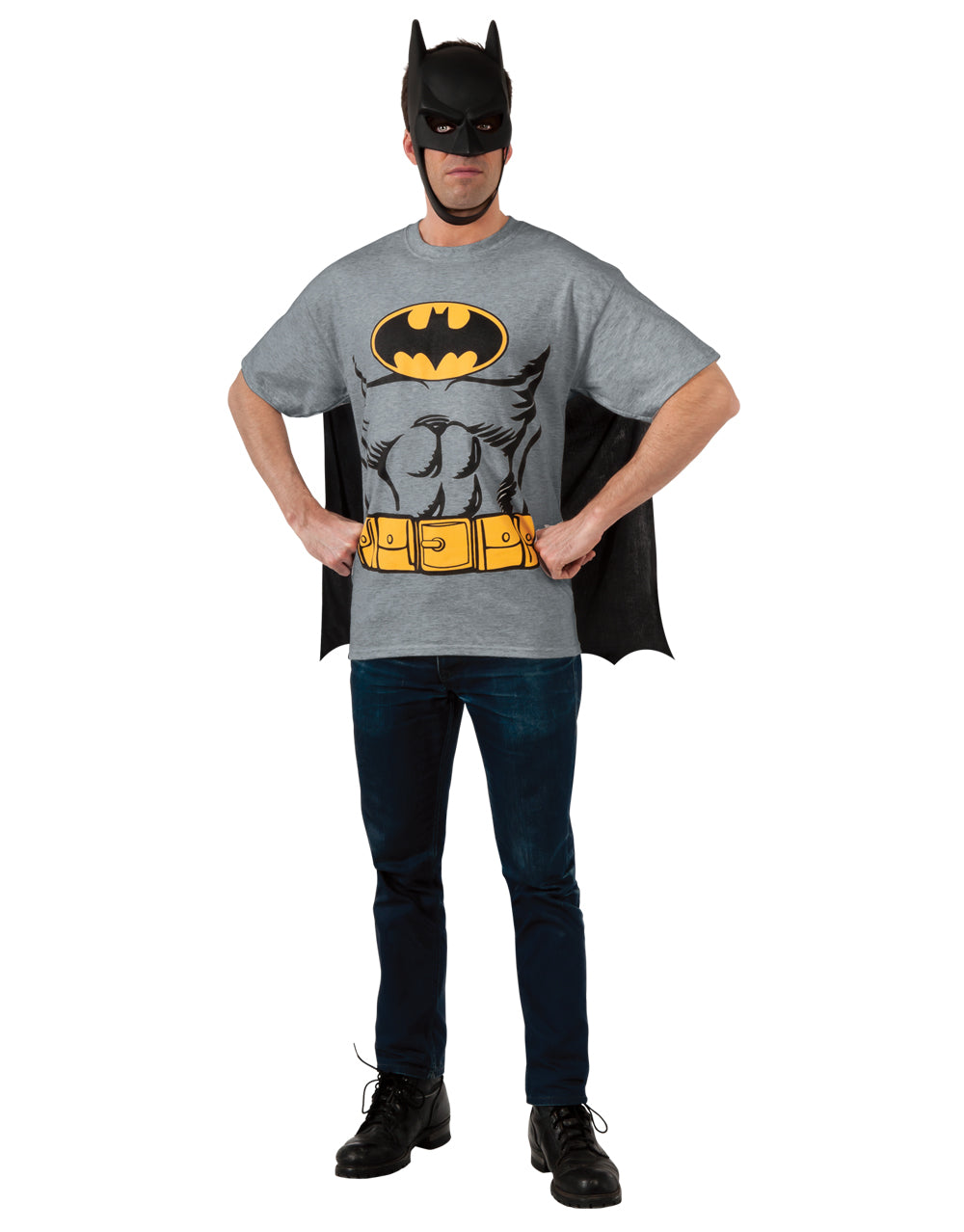 DC Comics Batman costume top for adults.
