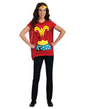 DC Comics Wonder Woman costume t-shirt for women.