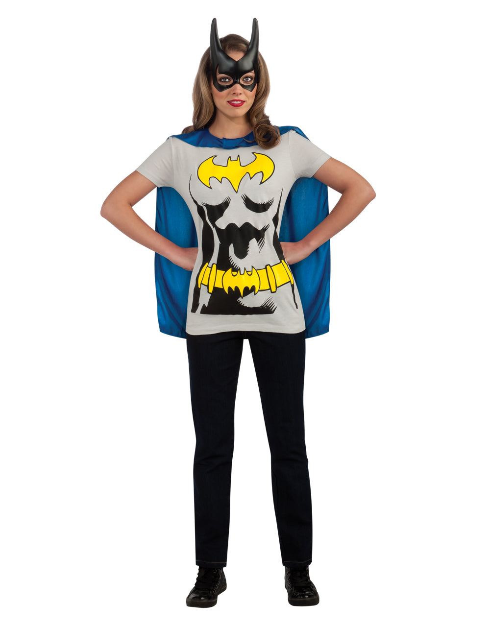 DC Comics Batgirl costume t-shirt for women.