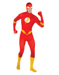 DC Comics The Flash fullbody stretch costume for adults.