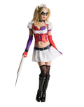 Harley Quinn Asylum Villain Secret Wishes costume for women.
