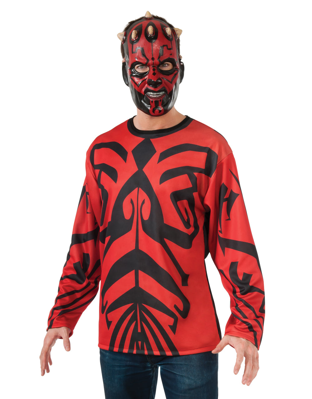 Star Wars Darth Maul costume top accessory for adults.