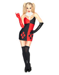 Harley Quinn costume for women.