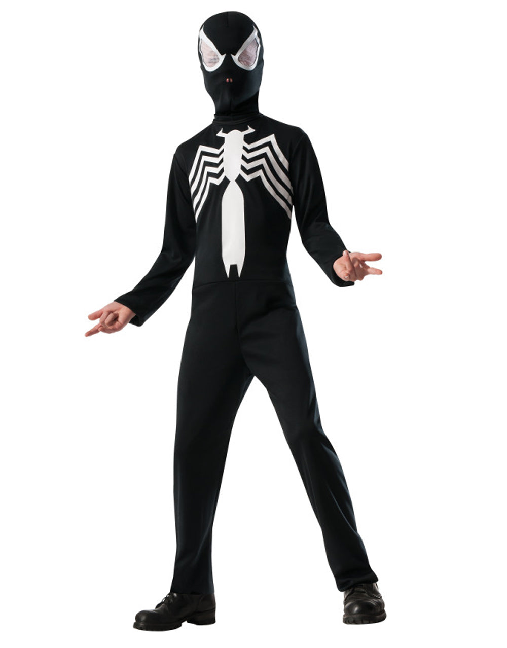 Ultimate Spider-Man black suit costume for kids.