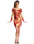Marvel Comics Iron Man Rescue dress costume for women.