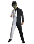 Two-Face costume for adults.