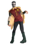 Robin zombie deluxe costume for adults.