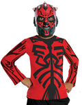 Star Wars Darth Maul costume top accessory for kids.