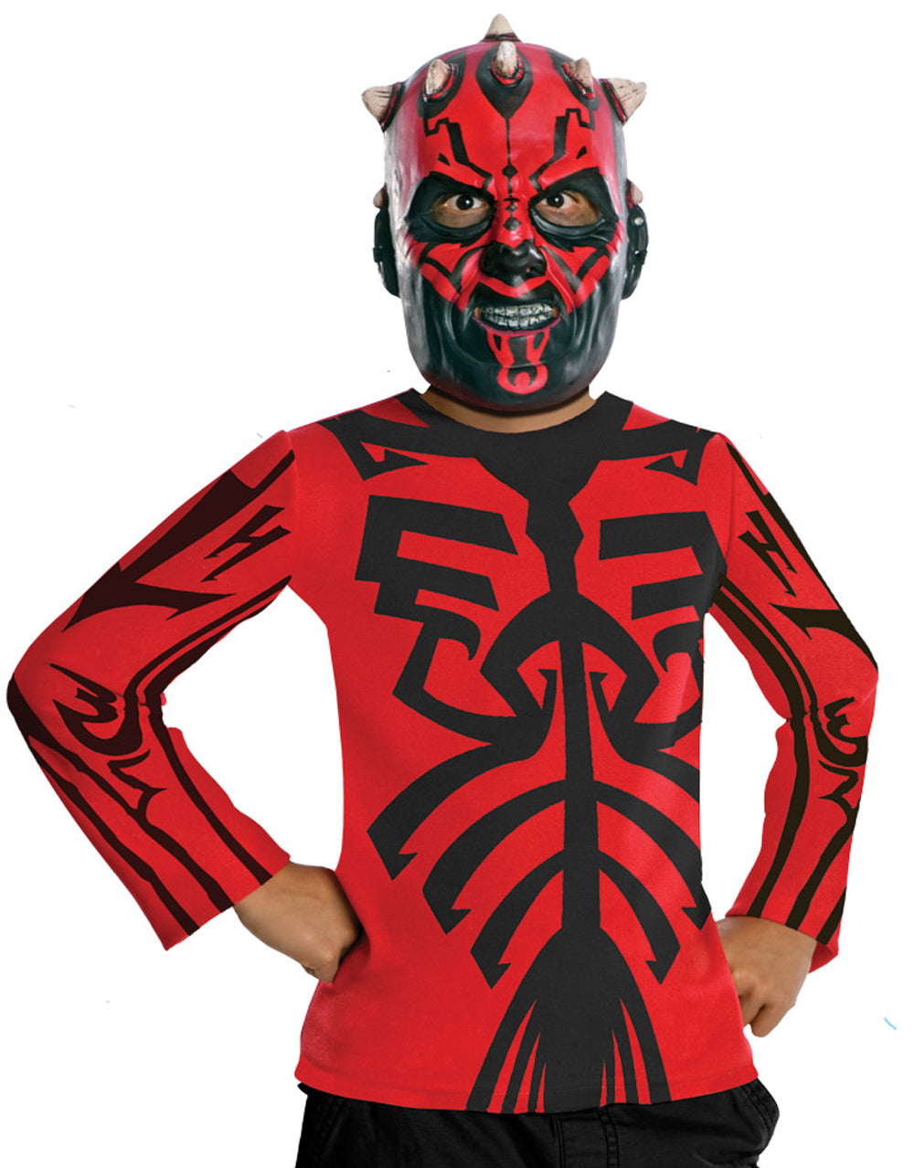 Star Wars Darth Maul costume top accessory for kids.