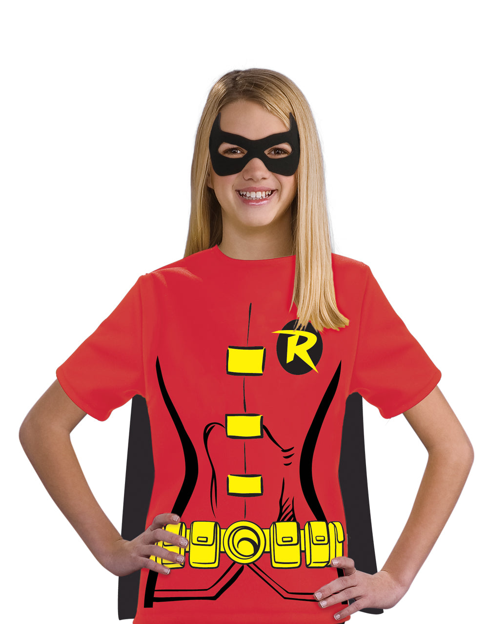 DC Comics Robin costume t-shirt for kids.