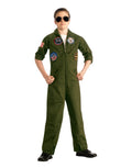 Top Gun Maverick classic flight suit costume for kids.