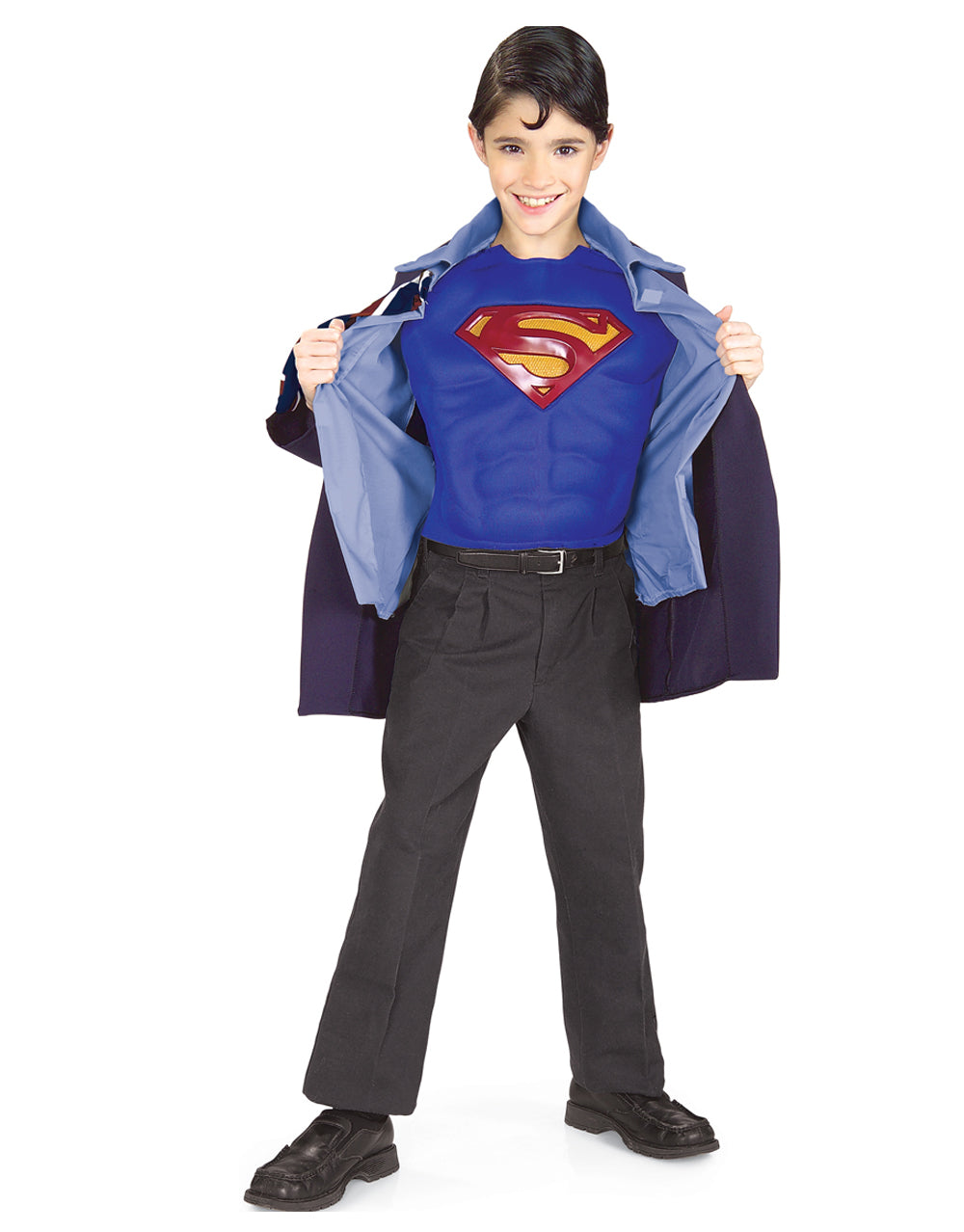 DC Comics Superman Returns Clark Kent costume for kids.