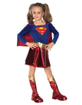 DC Comics Supergirl hero costume for kids.