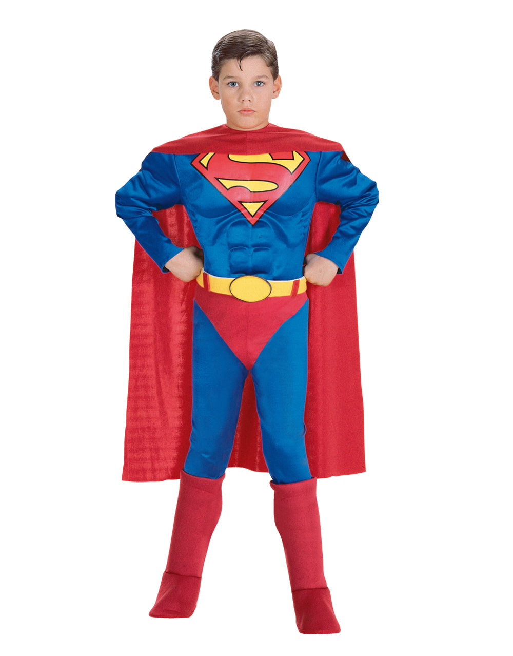 DC Comics Superman deluxe padded costume for kids.
