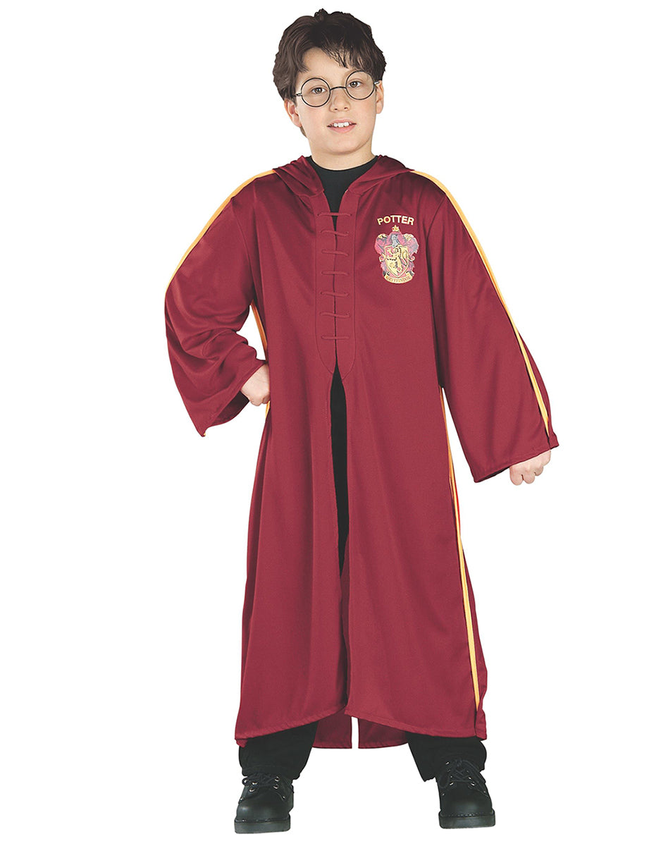 Harry Potter Quidditch hooded robe costume for kids.
