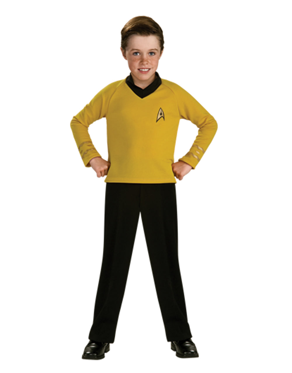 Star Trek Captain Kirk uniform top costume for kids.