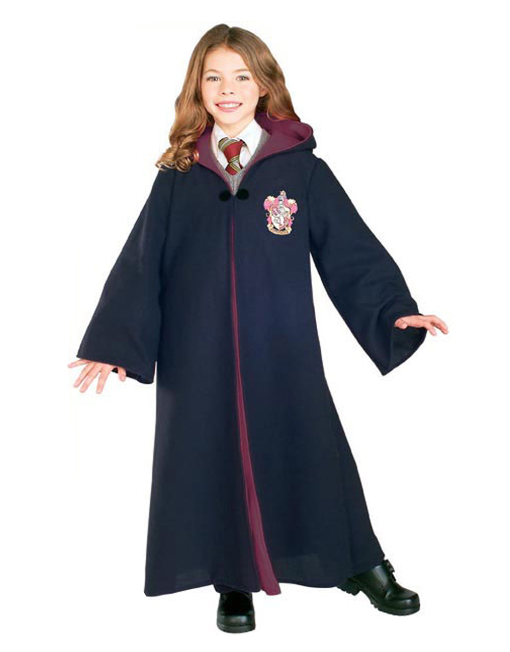 Harry Potter Gryffindor hooded robe costume for kids.