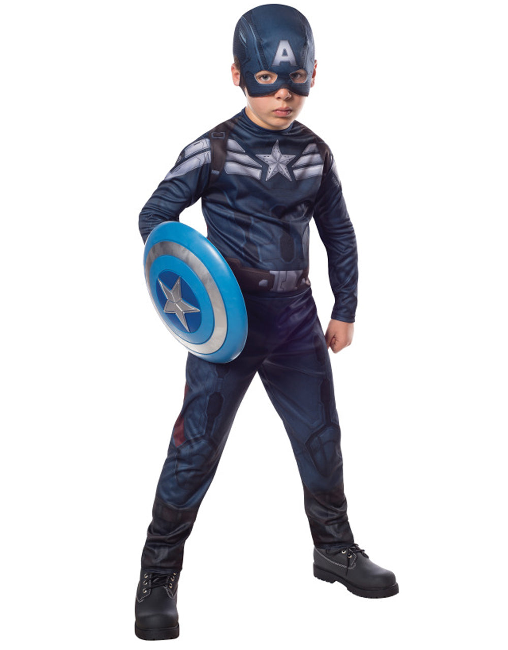 Captain America The Winter Soldier stealth costume for kids.