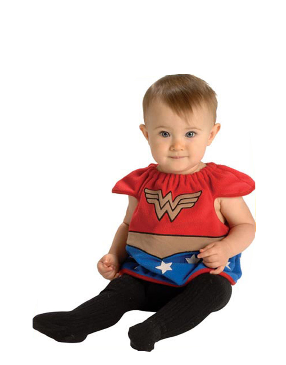 DC Comics Wonder Woman bib costume accessory for kids.