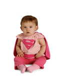 DC Comics Supergirl bib costume accessory for kids.