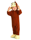 Curious George toddler costume for kids.
